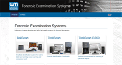 Desktop Screenshot of forensic.cz